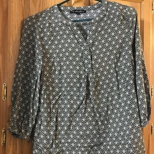3/4 length sleeve blouse